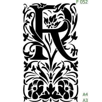 Šablona F 052 - A3 , Nelepící folie