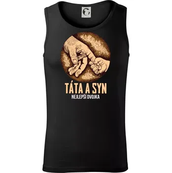 Pánské termoprádlo Táta a syn nejlepší dvojka - Tílko pánské Core - S ( Černá )