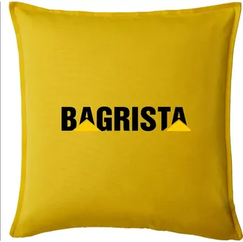 Polštář Bagrista nápis - Polštář 50x50 - 50x50 - Pouze potah ( Žlutá )