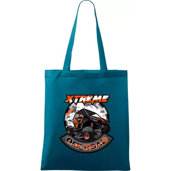 ATV XXX - Taška bavlněná - 42 x 38 cm ( Petrolejová )
