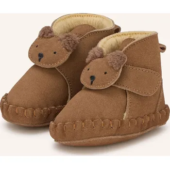 Dámské mokasíny Donsje Dětské Capáčky pro miminko, hnědá, 80