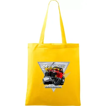 ATV adventure buggy - Taška bavlněná - 42 x 38 cm ( Žlutá )