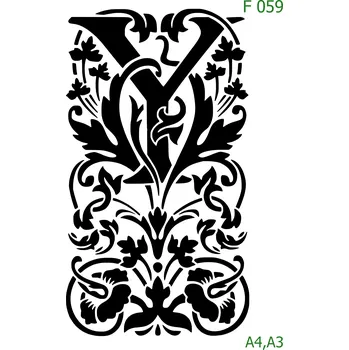 Šablona F 059 - A4 , Lepící fólie