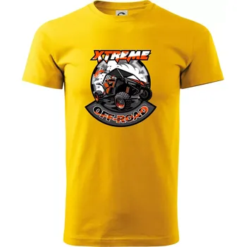 ATV XXX - Triko extra velké (5-8XL) - 7XL ( Žlutá )