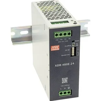 spínaný zdroj MEAN WELL XDR-480E-48 síťový zdroj na DIN lištu 48 V 10 A 480 W Obsah 1 ks