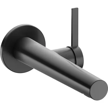 Vodovodní baterie Keuco IXMO - Umyvadlová páková baterie pod omítku, kartáčovaný černý chrom 59516131101