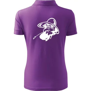 Zapšklý farmář - Polokošile dámská Pique Polo - L ( Fialová )