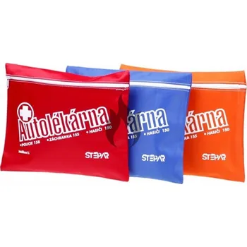 Autolékárnička Autolékárnička pro osobní automobil - měkká Barva č: Červená