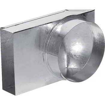 Krbová kamna Komíny CZ Kanál externího přívodu vzduchu přechod 90° 150x50/100mm