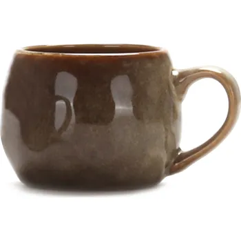 Clay Keramický hrnek Nova bucláček 230 ml, hnědý, lesklý