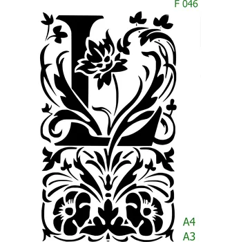 Šablona F 046 - A4 , Lepící fólie