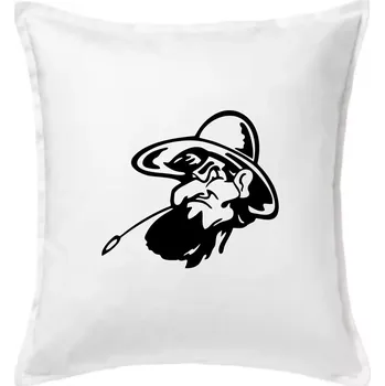 Polštář Zapšklý farmář - Polštář 50x50 - 50x50 - Pouze potah ( Bílá )