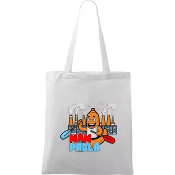 Mám pádla - Taška bavlněná - 42 x 38 cm ( Bílá )