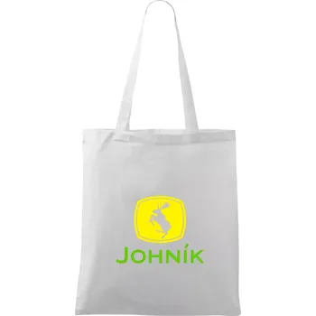 Johník - Taška bavlněná - 42 x 38 cm ( Bílá )