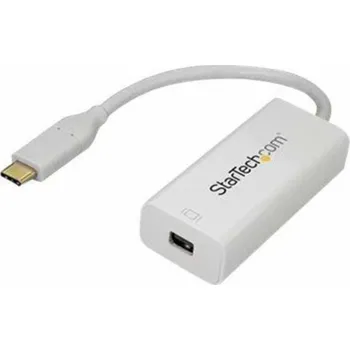 Redukce StarTech USB-C – DisplayPort Mini USB adaptér bílý (CDP2MDP)