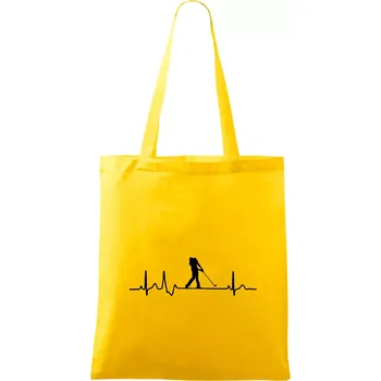 EKG golf úder - Taška bavlněná - 42 x 38 cm ( Žlutá )