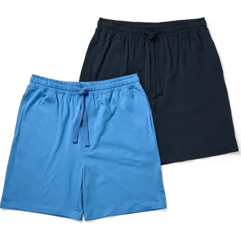 Pánské pyžamo 706659 - Tchibo - Pyžamové šortky - pro muže - vel. XXL 60/62 - barva: modrá