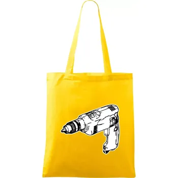 Vrtačka kreslená - Taška bavlněná - 42 x 38 cm ( Žlutá )