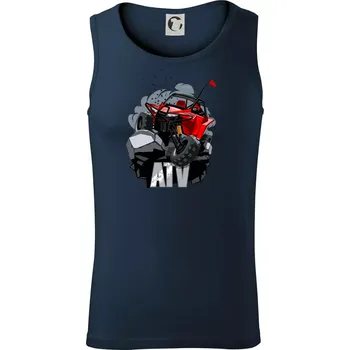 ATV offroad buggy - Tílko pánské Core - L ( Námořní modrá (velmi tmavá - téměř černá) )
