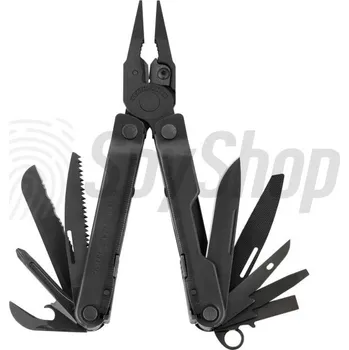 multitool Kapesní multifunkční nářadí Multitool Leatherman Rebar – 17 funkcí v maximálně kompaktním provedení, nerezová ocel 420HC a 440C, Varianta Černý LEATHERMAN