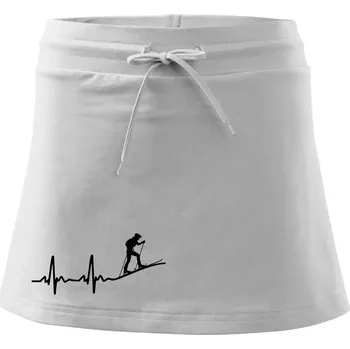 Dámská sukně EKG skialpinismus - Sportovní sukně - two in one - XS ( Bílá )