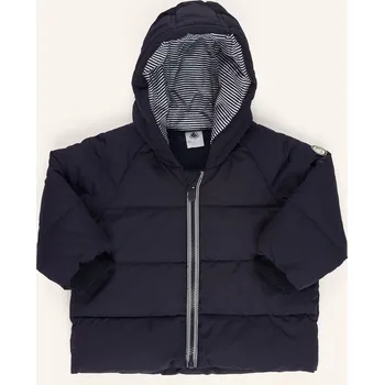 Pánský kabát Petit Bateau Prošívaná Bunda pro miminko, modrá, 74