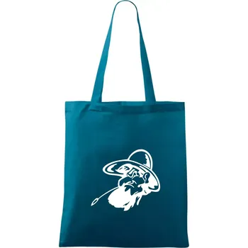 Zapšklý farmář - Taška bavlněná - 42 x 38 cm ( Petrolejová )