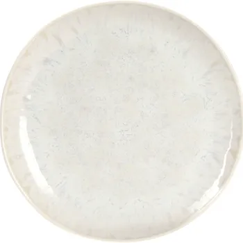Talíř Clay - II.jakost Keramický dezertní talíř Lumi ø 21 cm, světle krémová glazura