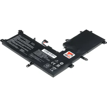 Počítač Baterie T6 Power pro Asus VivoBook Flip 14 TP410UF, Li-Poly, 11,4 V, 3600 mAh (41 Wh), černá