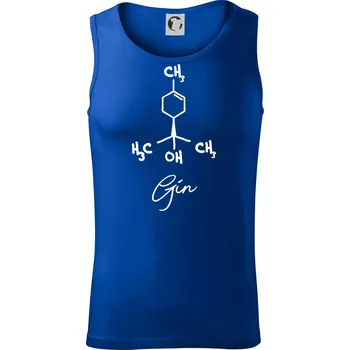 Barová chemie - gin - Tílko pánské Core - L ( Královská modrá )