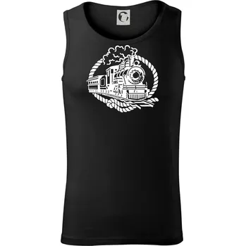 Pánské termoprádlo Lokomotiva lano - Tílko pánské Core - XL ( Černá )