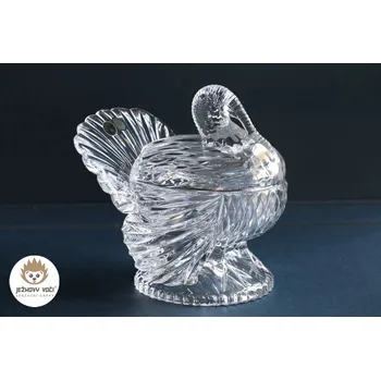 Dóza na potraviny DÓZA Z OLOVNATÉHO KŘIŠŤÁLU CRYSTAL BOHEMIA - KROCAN