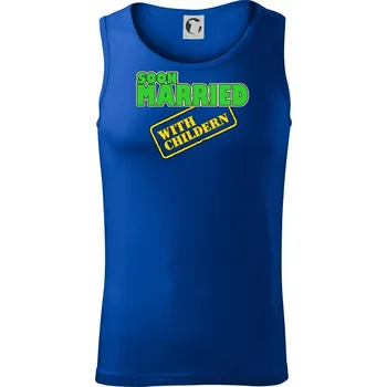 Soon married with childern - Tílko pánské Core - L ( Královská modrá )