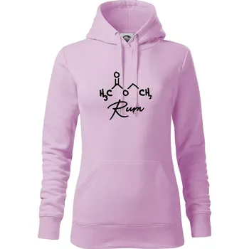 Dámská mikina Barová chemie - rum - Mikina dámská Cape s kapucí - XS ( Orchid )