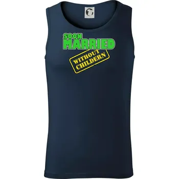 Soon married without childern - Tílko pánské Core - M ( Námořní modrá (velmi tmavá - téměř černá) )