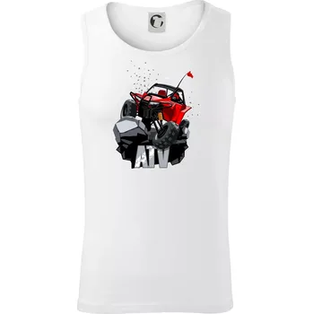 ATV offroad buggy - Tílko pánské Core - 2XL ( Bílá )