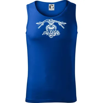 My Wife motorka - Tílko pánské Core - 2XL ( Královská modrá )