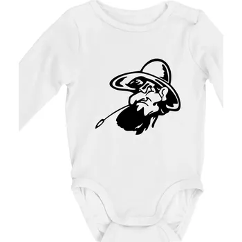 Kojenecké oblečení Zapšklý farmář - Body kojenecké s dlouhým rukávem - Dlouhý r. do 3 měs ( Bílá )