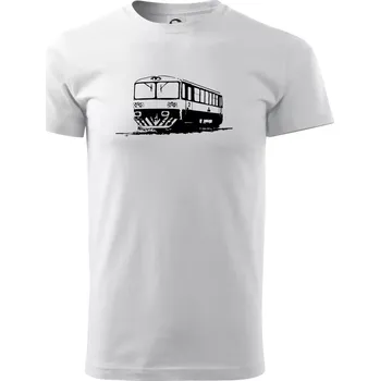 Vlak 152 - Triko extra velké (5-8XL) - 7XL ( Bílá )