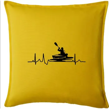 Polštář EKG kajak - Polštář 50x50 - 50x50 - Pouze potah ( Žlutá )