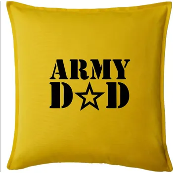 Polštář Army dad - Polštář 50x50 - 50x50 - Pouze potah ( Žlutá )