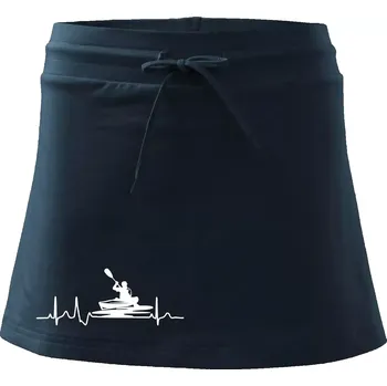 Dámská sukně EKG kajak - Sportovní sukně - two in one - XL ( Námořní modrá (velmi tmavá - téměř černá) )
