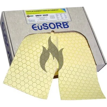 Sorpční rohože EuSORB DBCF 5040 - chemické, zpevněné a perforované