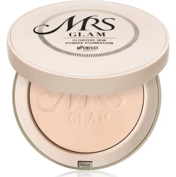 Pudr BPerfect Mrs Glam Glorious Skin kompaktní pudr pro matný vzhled odstín 01 Light Pink 70 g