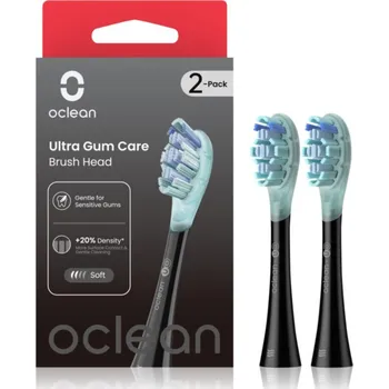 Elektrický zubní kartáček Oclean Ultra Gum Care UG02 náhradní hlavice černé 2 ks