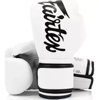 Boxerské rukavice Boxerské rukavice Fairtex BGV14 - bílá 16oz