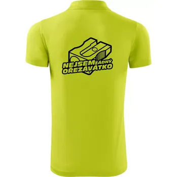 Pánská košile Ořezávátko - Polokošile Victory sportovní (dresovina) - 2XL ( Limetková )