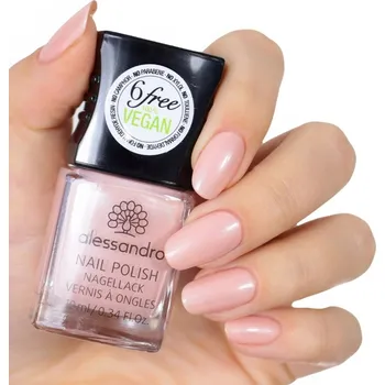 Lak na nehty Alessandro Klasický lak na nehty SATIN ROSA 10 ml