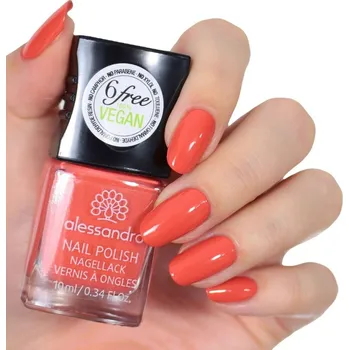 Přípravek na nehty Alessandro Klasický lak na nehty MELLOW PEACH 10 ml
