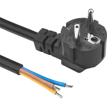 Prodlužovací kabel Napájecí kabel zástrčka E (Schuko), 1.5m, 3x0,75mm, max. 10A